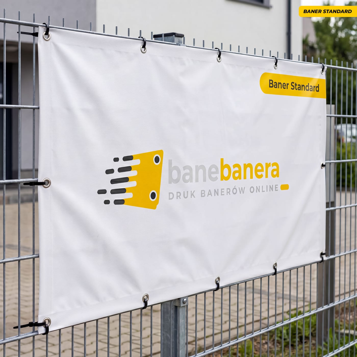 Baner laminowany 440 g - przykład wydruku