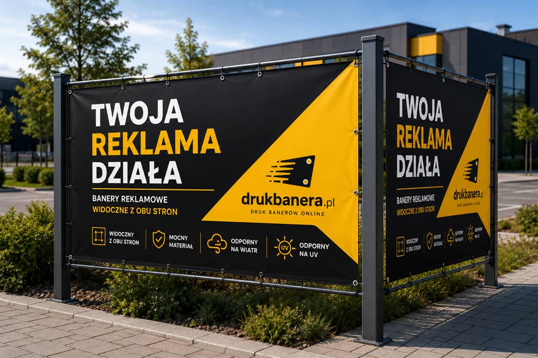 Projekt banera dla firmy usługowej